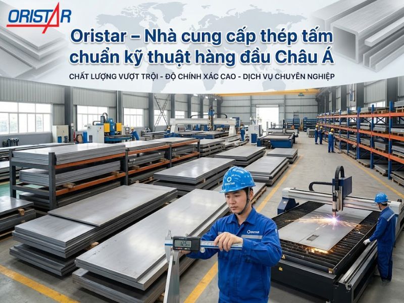 Thép tấm là gì? Bảng giá thép tấm, quy cách & cách chọn chuẩn kỹ thuật (Cập nhật mới nhất)