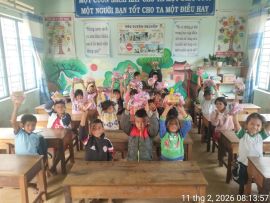 ORISTAR MANG NIỀM VUI ĐÓN TẾT ĐẾN CÁC EM HỌC SINH GIA LAI